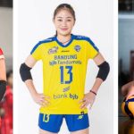 Pemain voli putri Calista Maya Ersandita yang oernah bela BAndung BJB Tandamata di Proliga.
