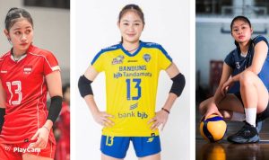 Pemain voli putri Calista Maya Ersandita yang oernah bela BAndung BJB Tandamata di Proliga.