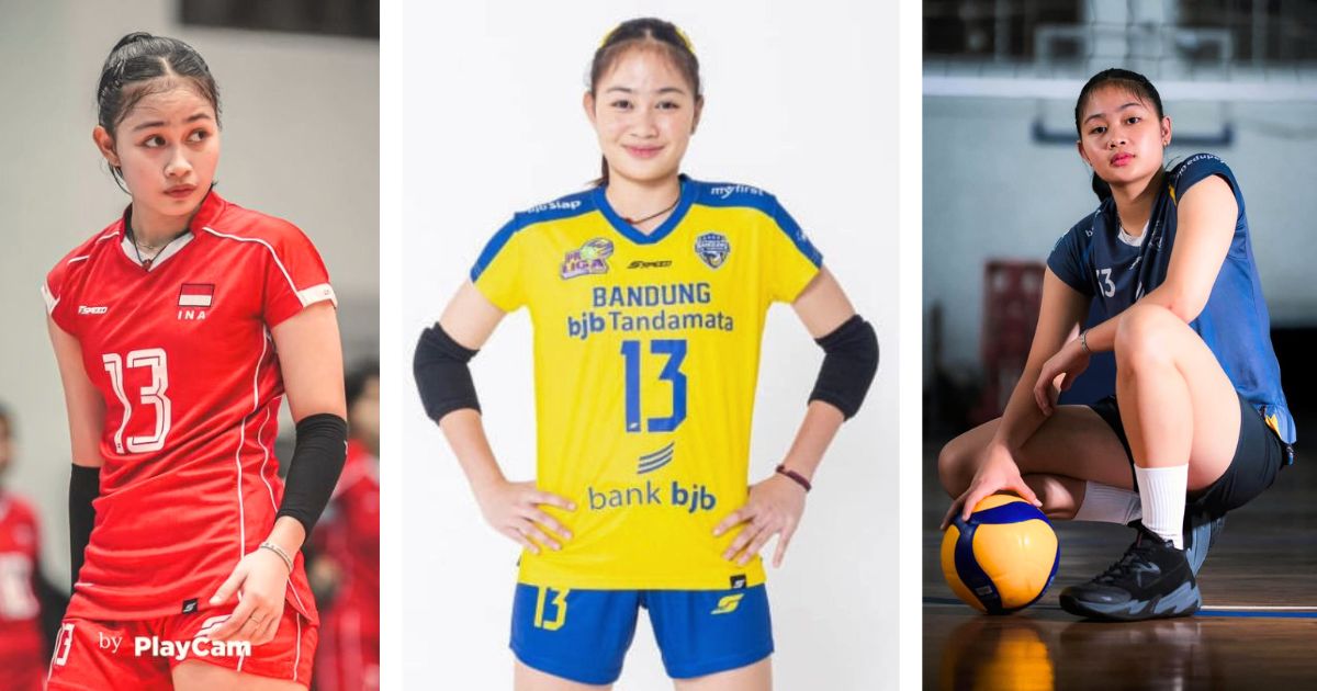 Pemain voli putri Calista Maya Ersandita yang oernah bela BAndung BJB Tandamata di Proliga.
